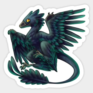 Microraptor v2 Sticker